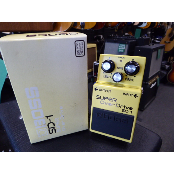 Classic overdrive pedal in excellent condition with original box.