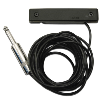 Quality high output acoustic guitar soundhole pickup with 1/4" jack.