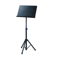 Heavy-duty music stand.<br />Wide metal table 47,5 x 34,5 cm<br />Easy &amp; quick "Bayonet Style" table insert/removal<br /><br />