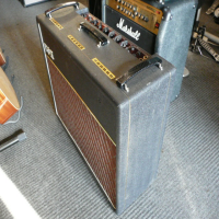 <p>Original Vox AC30 from 1963.</p><p>Condition: This has been recovered, and has replacement handles and vent grills.</p>