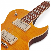 <p>Awesome lemon drop Les Paul by Cort.</p><p>This has some damage to the finish near one of the control knobs.</p><p>WAS: &pound;459</p><p>NOW: &pound;369</p>