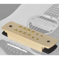 Decent humbucking acoustic pickup.&nbsp; Easy to install or detach.