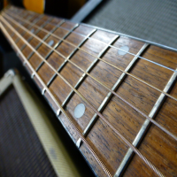 <p>Decent roundback acoustic guitar with lovely sunburst finish.</p><p>Condition: Small dent in the table (as seen in pics), otherwise very good.</p>