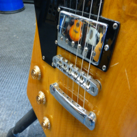 Korean-made explorer guitar in good condition.