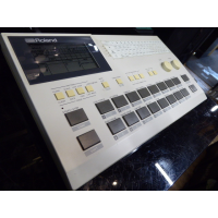 <p>Although this is the baby of the legendary TR rhythm composers, this unit still packs a punch!</p><p>Great 80s drum samples.</p><p>Intuitive XOX style grid sequencing.</p><p>Very good condition, with power supply.</p><p><br /></p>