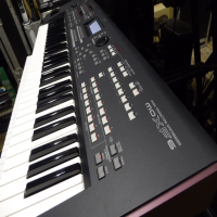 <p>The MOXF series combines a MOTIF sound engine and Flash memory expandability, a MIDI keyboard controller with extensive DAW and VST control and USB Audio/MIDI interfacing, onboard sequencing.</p><p>MOTIF XF sound engine: </p><p>The finely-detailed reproduction of even very subtle nuances has resulted in exquisitely crafted piano voices that will satisfy even the most demanding players. Now containing a huge total of 741 MB of waveforms: 1,152 Normal Voices + 72 Drum Kits, GM: 128 Normal Voices + 1 Drum Kit, User: 384 Normal Voices + 32 Drum Kits.</p><p>The MOXF offers 136 new voices including the superb S6 grand piano, keyboard sounds such as clavinets and organs, and a range of new sounds from genres as diverse as orchestral and hip-hop.</p><p>Yamaha&rsquo;s proprietary VCM (Virtual Circuitry Modeling) technology simulates the effects of vintage EQs, compressors, and phasers at the circuit level. This technology has enabled Yamaha to improve the quality of the instruments in the MOXF by modeling the sonic texture of vintage analog compressors, EQs and stomp boxes right down to their component transistors and resistors. The MOXF also puts the high-quality effects found in Yamaha's industry-standard digital recording consoles at your fingertips, as well as the award-winning REV-X reverb found in the SPX2000. It even comes equipped with vocoder effects, allowing you to connect a microphone to the MOXF&rsquo;s A/D input terminal and apply effects to your voice or create stunning harmonies.</p><p>The optional Flash board lets you add up to 1 GB of new samples to your MOXF to customize and tailor your sound set to your needs, using promotional contents like Yamaha&rsquo; s &ldquo;Inspiration In A Flash&rdquo; and &ldquo;CP1 Piano,&rdquo; as well as the many third party libraries for sale.</p><p>Performance mode allows you to combine multiple voices together (up to 4 parts) and play them on one MIDI channel, so that you can play dynamic layer sounds or even solos along with drums and bass backing tracks. With the interactive Arp engine, playing simple chords or even single notes gives you complete musical performances to inspire your creativity. The MOXF has 256 preset performances in a wide variety of music styles including rock, world, hip hop, jazz, and more.</p><p>MOXF features a built-in sequencer that lets you produce high-quality music without the need for a computer or any other external devices. This powerful tool offers both real-time recording, which records your performance data as you play it, and step recording, which is suitable for recording precise phrases or other difficult passages. You can even record particularly creative performances directly to a song or pattern simply by pressing the [REC] button.</p><p>Advanced computer integration makes the MOXF the centre of your music production studio.<br />A single USB cable is all you need to transmit both audio and MIDI data between the MOXF and your computer. It also features a built-in 4-in 2-out USB audio interface so you can record its internal sounds, and two dedicated audio inputs that can be used to capture guitars and vocals all recorded directly to your computer. </p><br />