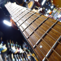 <p>Thin-bodied electro-acoustic guitar with blendable undersaddle pickup and internal microphone option. &nbsp;Beautiful amplified sound - this one's for the pros!</p><p>Excellent condition.</p><p>Includes original padded bag.</p>