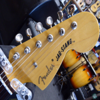 <p><span style="font-size:large;">WAS &pound;1199</span></p><p><span style="font-size:large;">NOW &pound;999</span></p><p>Kurt Cobain designed guitar made in Japan (1995-1996).</p><p>Condition:&nbsp; Large chip in the finish on the bottom edge.&nbsp; Upgraded Seymour Duncan bridge pickup.&nbsp; Missing tremolo arm.</p><p></p>