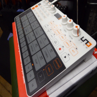 <p style="margin:0in;font-family:Calibri;font-size:11.0pt;">Made in collaboration with Italian analogue specialist Soundmachines, UNO Drum follows the acclaimed UNO Synth, combining massive analogue tone with digital flexibility and convenience.</p><p style="margin:0in;font-family:Calibri;font-size:11.0pt;">UNO Drum makes it easy to program and perform using the widest sonic palette to add professional drum grooves to your music.</p><p></p><p>Mint condition, boxed, with manual, midi breakout cables and USB cable.</p>