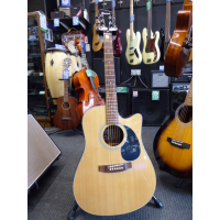 Decent Korean-made electro-acoustic guitar in good condition.