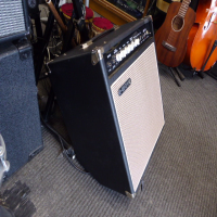 <p>50 watt bass guitar amplifier with tilt-back design.</p><p>Good condition.</p>