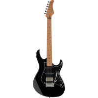 Stunning HSS guitar with coil tap, roasted maple neck &amp; fingerboard, superb tone &amp; playability.