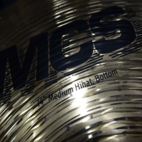 Affordable 14" hi hat cymbals by Meinl.