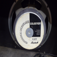 <p>Classic '90s 80 watt guitar amplifier by Marshall.</p><p>Condition: A few stickers and a band name 'Radiateur' on the top (as seen in the pics).</p>