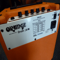 20 watt bass guitar amplifier in excellent condition with original box.