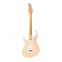 <p>Excellent HSS guitar with an aged cream/light pink finish.</p>