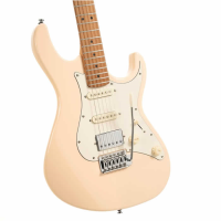 <p>Excellent HSS guitar with an aged cream/light pink finish.</p>