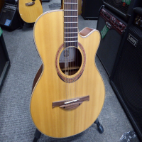 <p>Decent electro-acoustic guitar at an affordable price.</p><p>Condition:&nbsp; 1 unoriginal tuner cap, otherwise excellent.</p>
