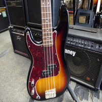 Awesome left-handed P Bass copy in excellent condition.