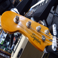 Awesome left-handed P Bass copy in excellent condition.