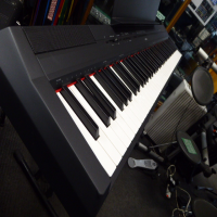 Lovely 88 key graded hammer-action piano featuring a slim, portable design.&nbsp;<br /><br />Experienced pianists and beginners alike can enjoy satisfying playing.<br /><br />Graded Hammer Standard (GHS) keyboard. The feel of the keyboard gradually changes according to the register, so that it feels heavier when playing bass parts and lighter when playing treble parts. The keyboard also features matte finish black keys for an authentic piano experience.<br /><br />Yamaha's "Pure CF sound engine," featuring a piano sound recorded from Yamaha's renowned CFIIIS concert grand piano, heard on stages all over the world. In addition to the advanced piano sound, the improved damper resonance function recreates the reverberation of a grand piano, allowing for a finer level of nuanced expression.<br /><br /><br />