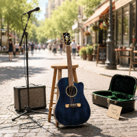 <p>Gorgeous-looking electro-acoustic with great tone and playability!</p>