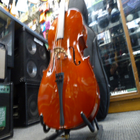 <p>A beginner-friendly instrument for students aged 7-11 starting lessons, ensembles, or home practice.&nbsp;</p><p>Its laminated spruce top and basswood back and sides produce a warm, even sound, giving you a clear foundation for developing bow control and intonation.&nbsp;</p><p>The sturdy laminated construction also provides the durability needed for regular practice and transport</p><p>Ebonised tuning pegs work alongside four integrated fine tuners, making it straightforward to bring each string to pitch and make smaller adjustments as you practise.&nbsp;</p><br />