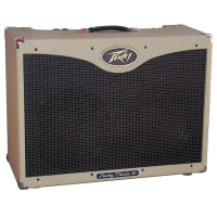 50 watt fan-cooled valve amp with 2x12" speakers, warm clean tone, chrome-plated chassis and classic tweed covering.
This amp is perfect for anyone who wants a decent valve tone and enough power to handle most medium/large size gigs.