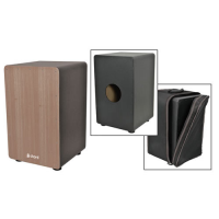 Excellent cajon with a PVC-covered maple body, Oak wood frontplate, padded carry bag and all for just &pound;129!